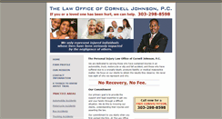 Desktop Screenshot of denverslawyer.com